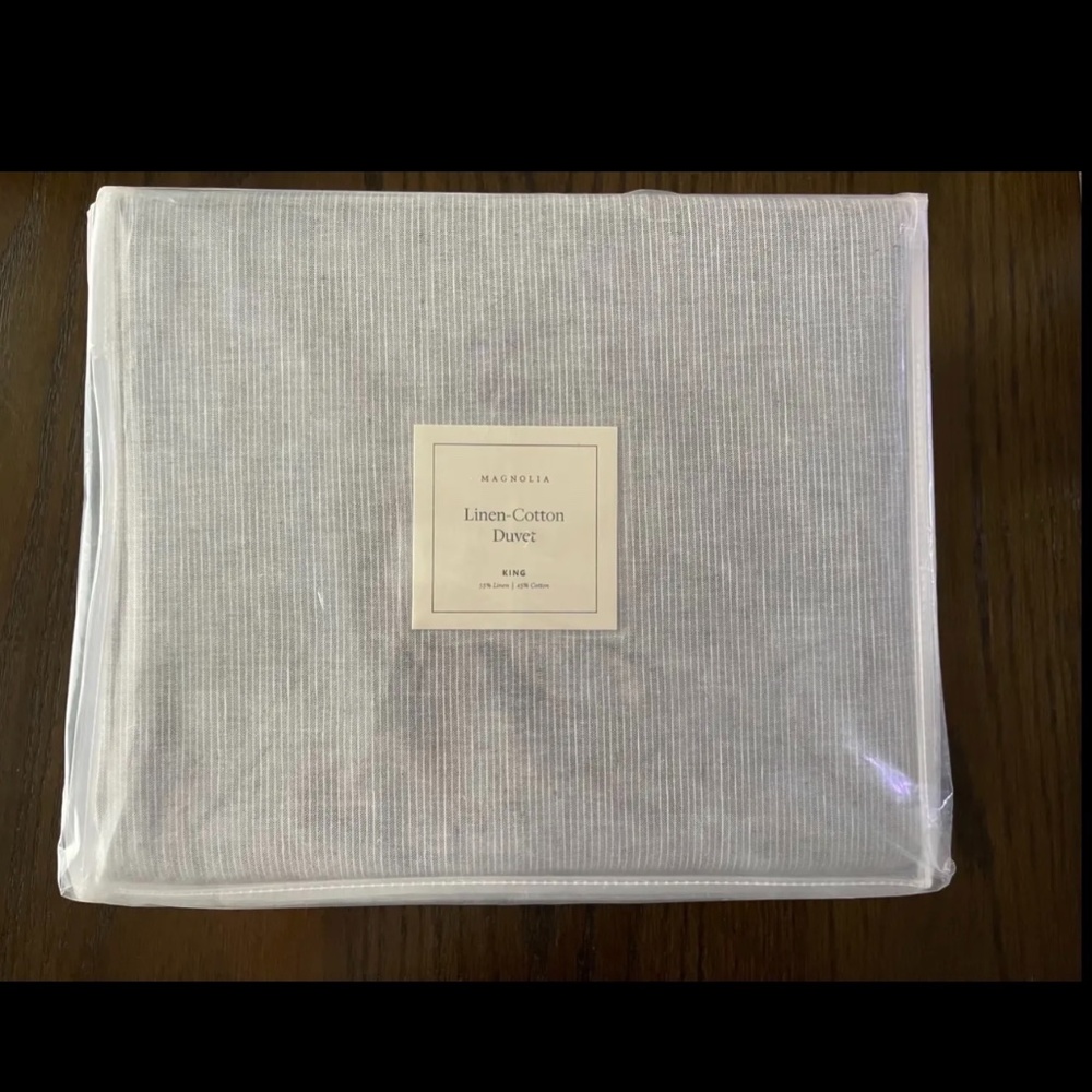 Magnolia Home Duvet Cover and Pillow Shams